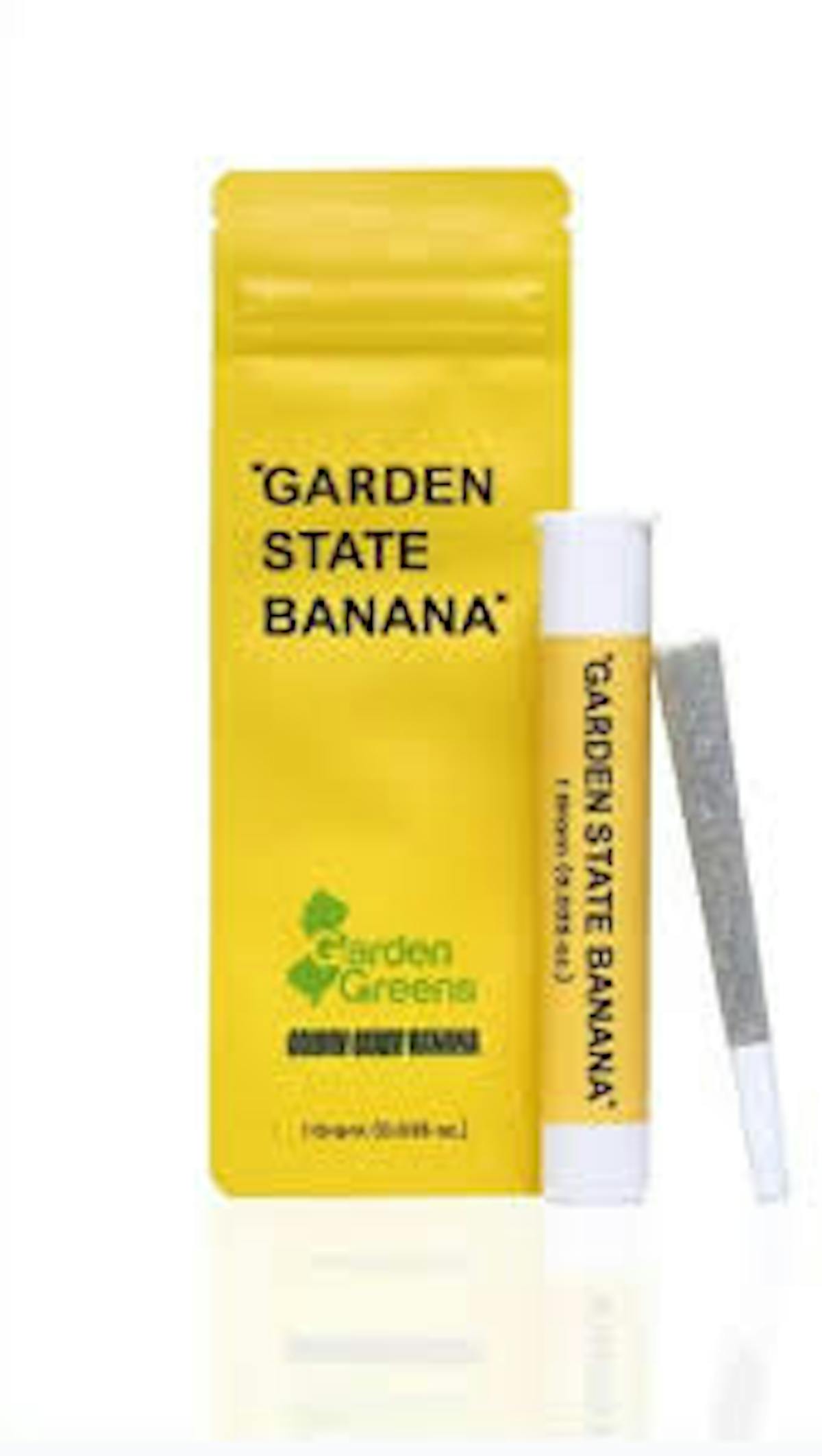 Garden State Banana l Banana Mochi Pre Roll 1pk l 1g Eastern Green