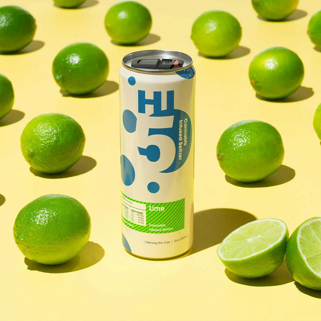 Hi5 Seltzer - 5 mg THC - Lime (TAX INCLUDED)