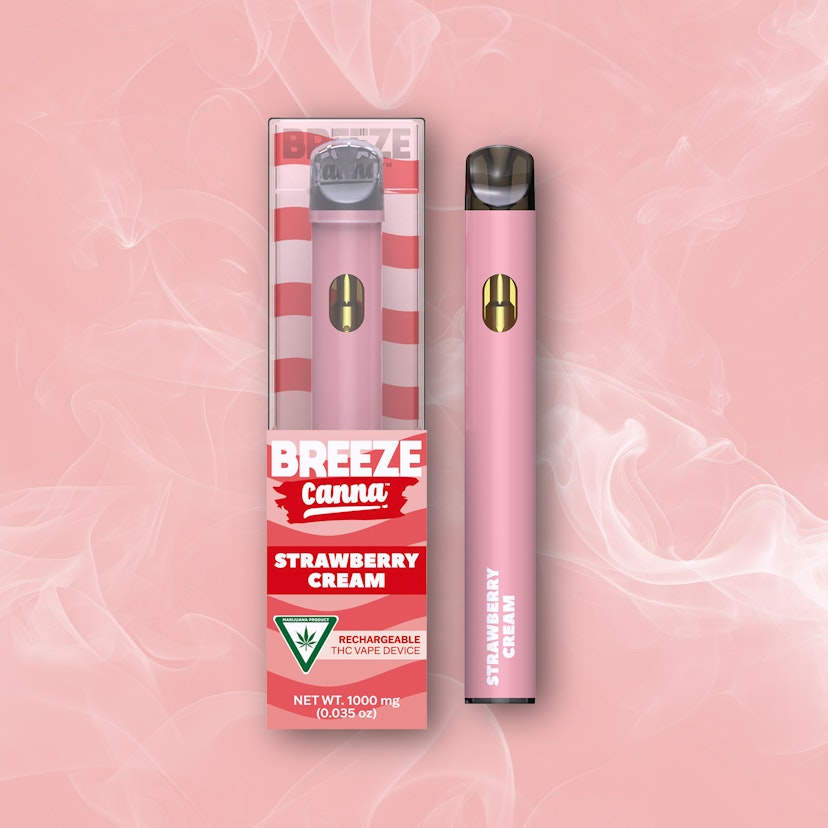 Strawberry Cream - Classic 1g PLUS Vape Device