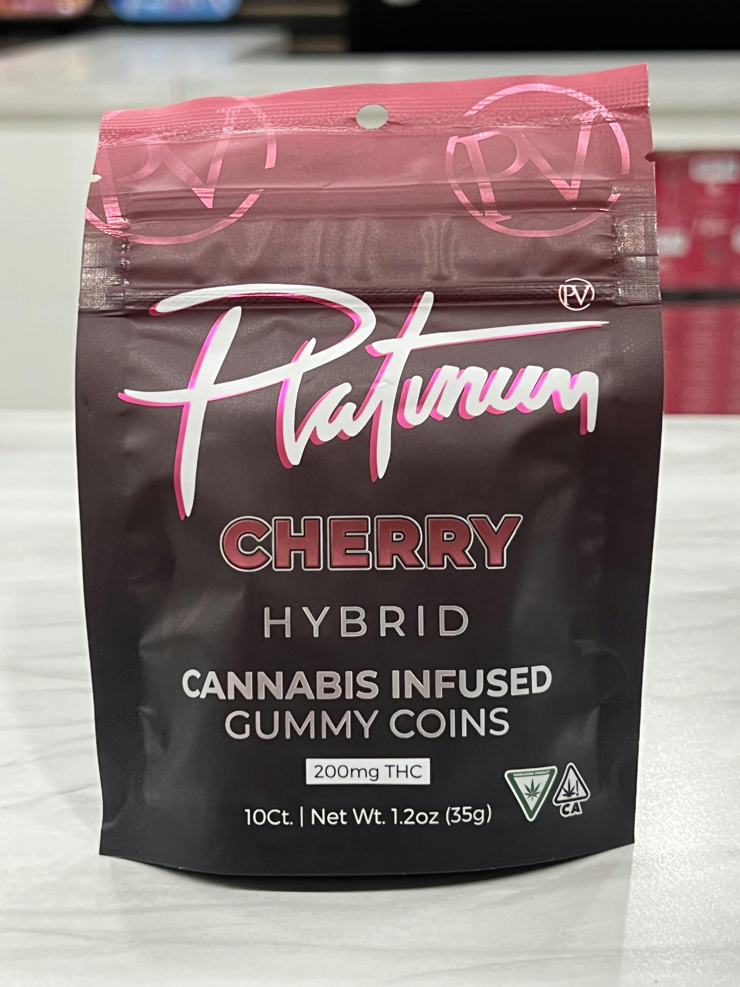 Platinum Gummies - Wild Cherry - 200MG | Leaf and Bud