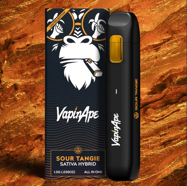 Product: Sour Tangie | Disposable | Vapin Ape