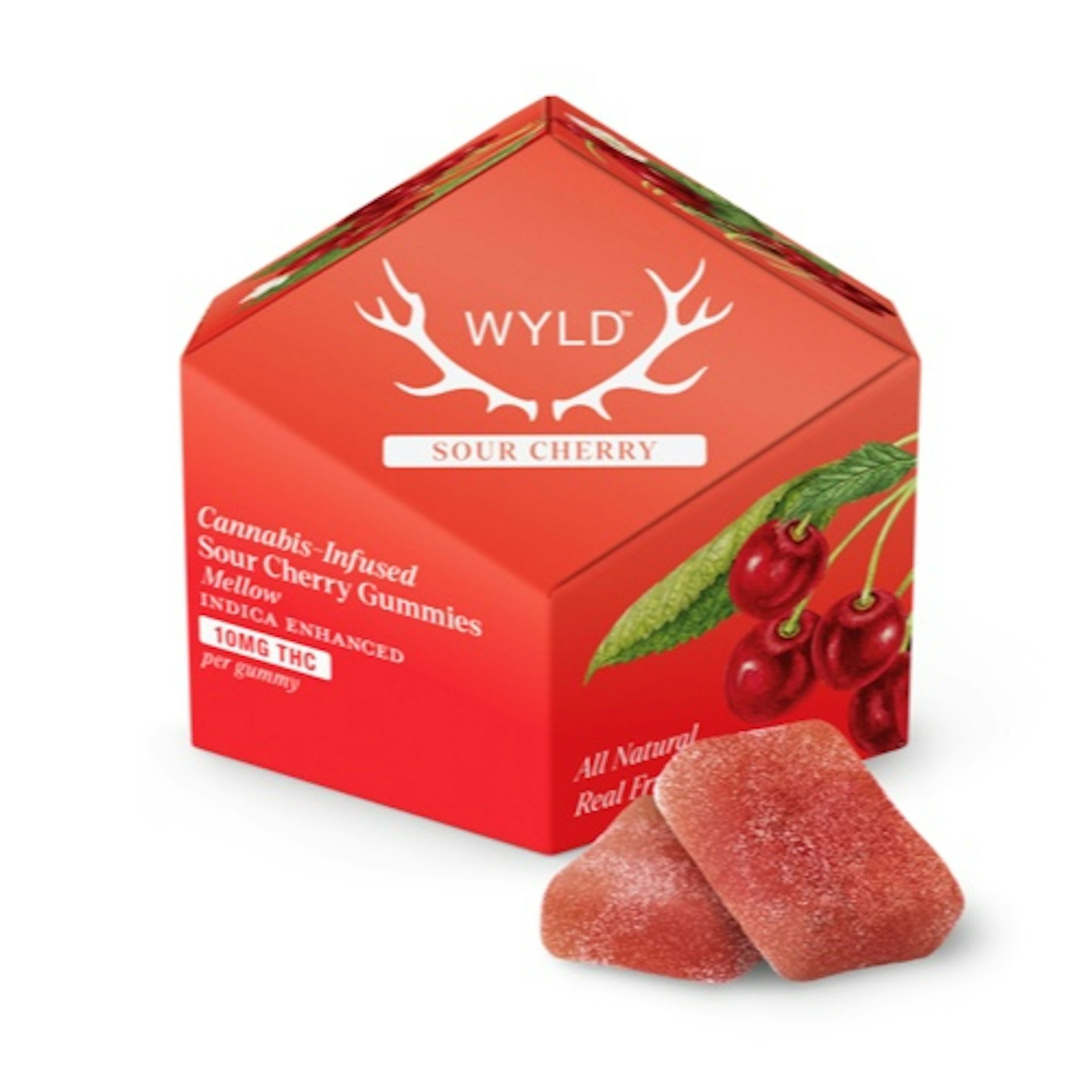 WYLD - Cherry 200mg Gummies
