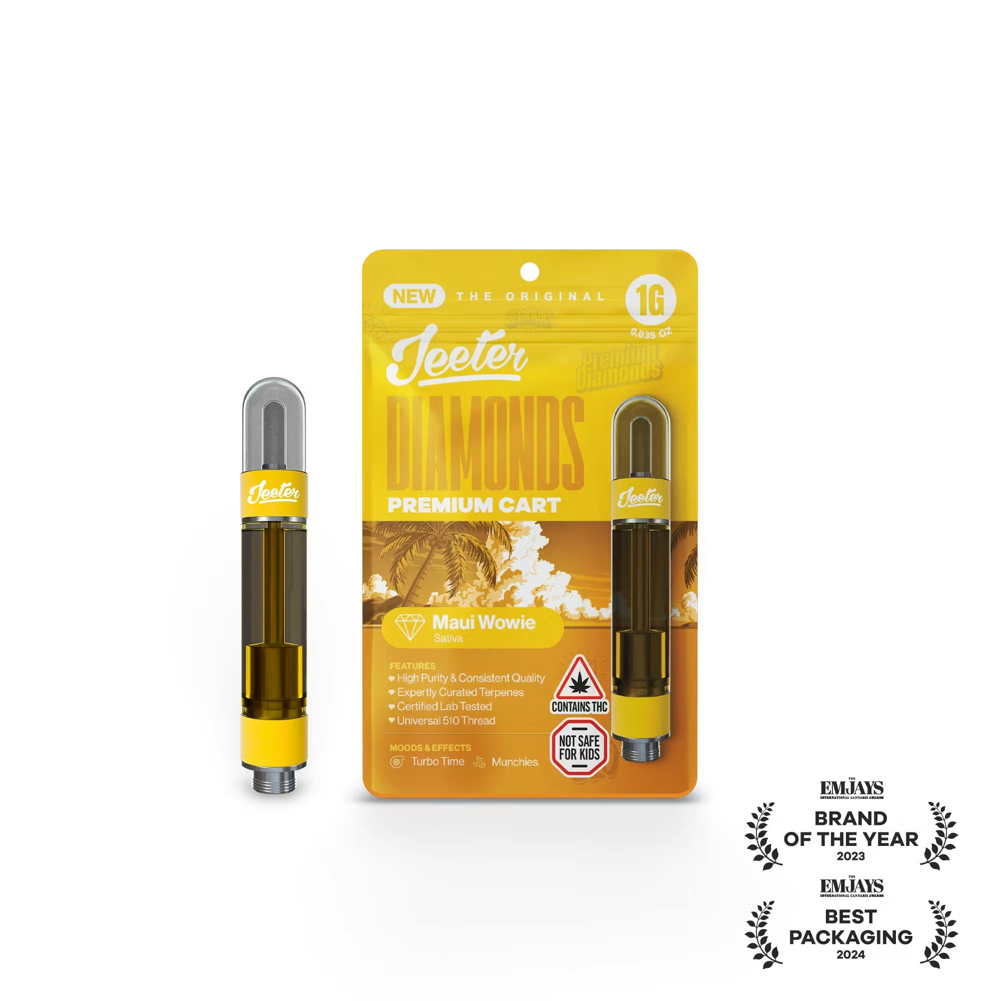 Product Maui Wowie Cartridge Liquid Diamond | Vapes | 1g