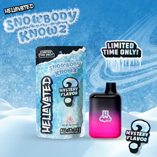 Snowbody Knowz Cloud Bar Rechargeable Disposable 1g - CULTA