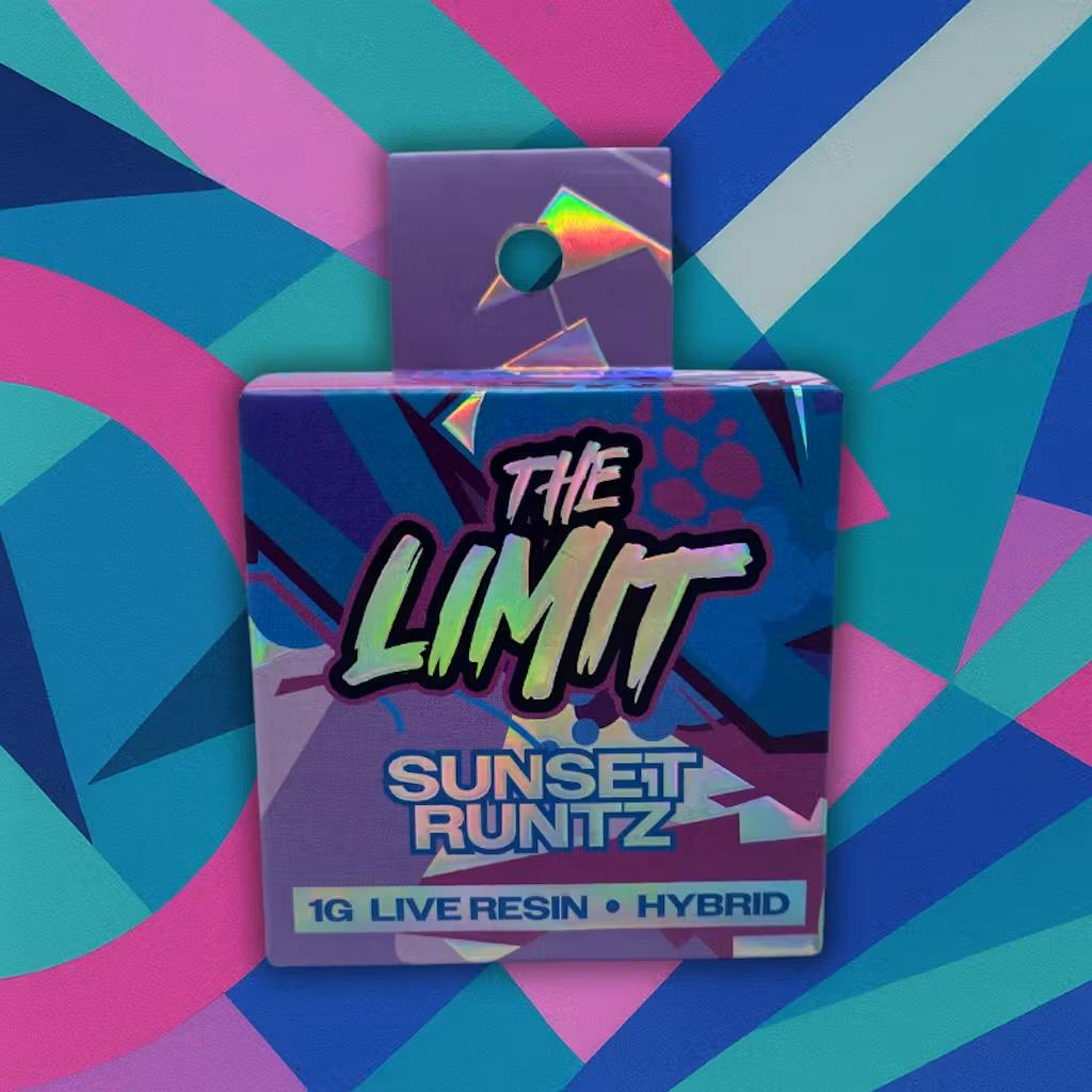 The Limit - 1g Live Resin - Sunset Runtz