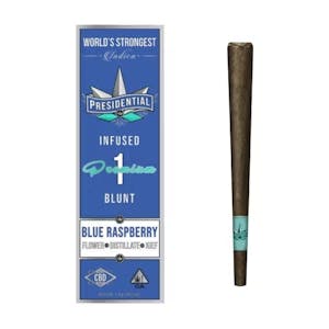 Product: PRESIDENTIAL | BLUE RASPBERRY | MOONROCK | INFUSED PRE-ROLL INDICA