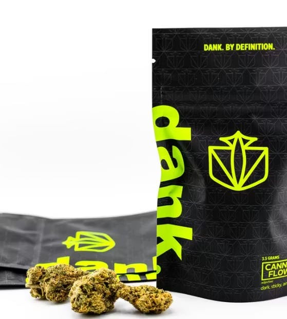 Dank | Chemdawg | Sungrown | 3.5GDank By Definition.HybridTHC: 30.15%TERPS: 2.42%