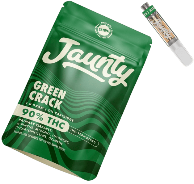 CRDP×DGNリキッド 1ml Green Crack Delta 9o Green Crack Disposable Vape Pen | 3Chi Green Crack