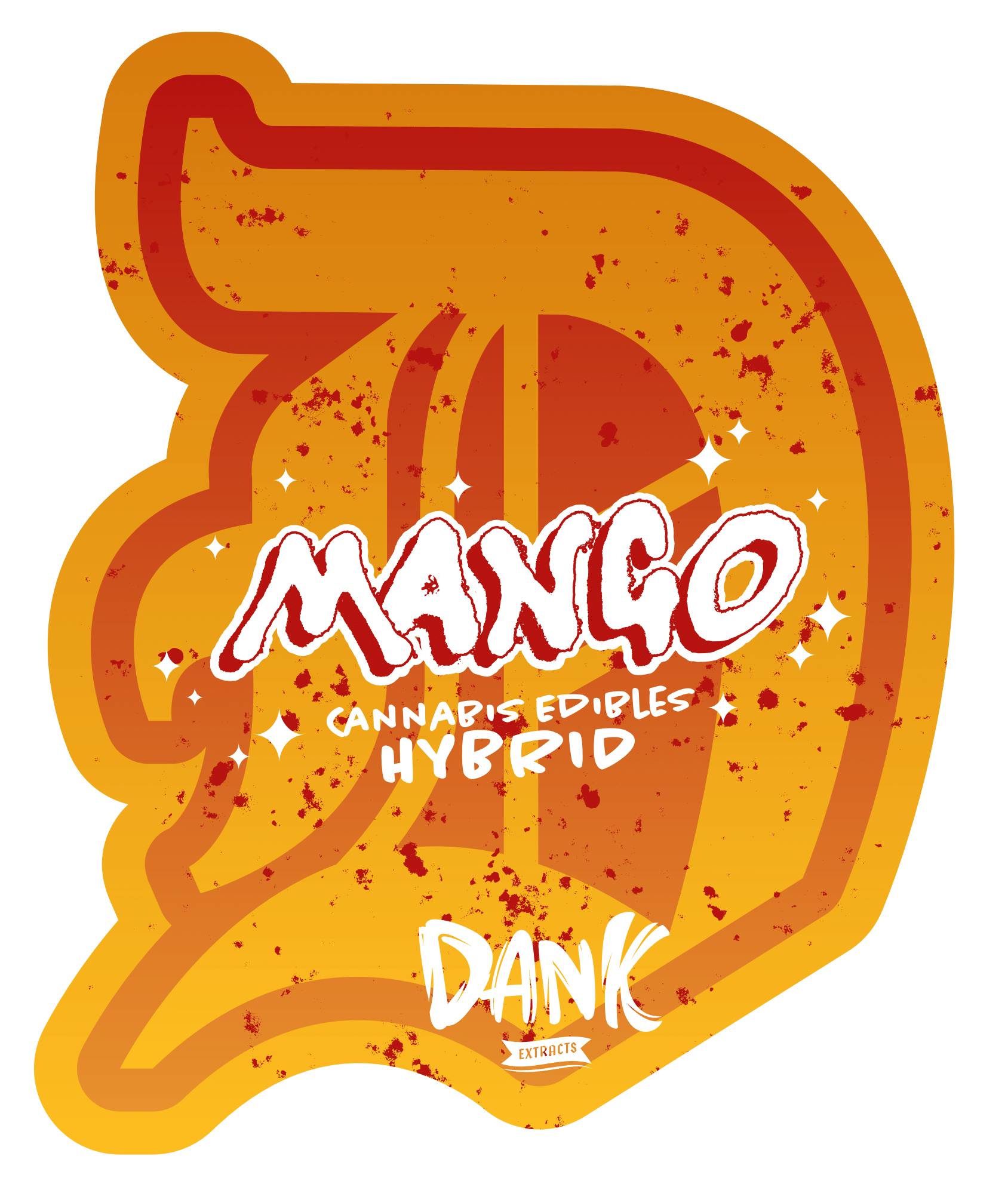 Dank Extracts - 200mg Gummies - Mango