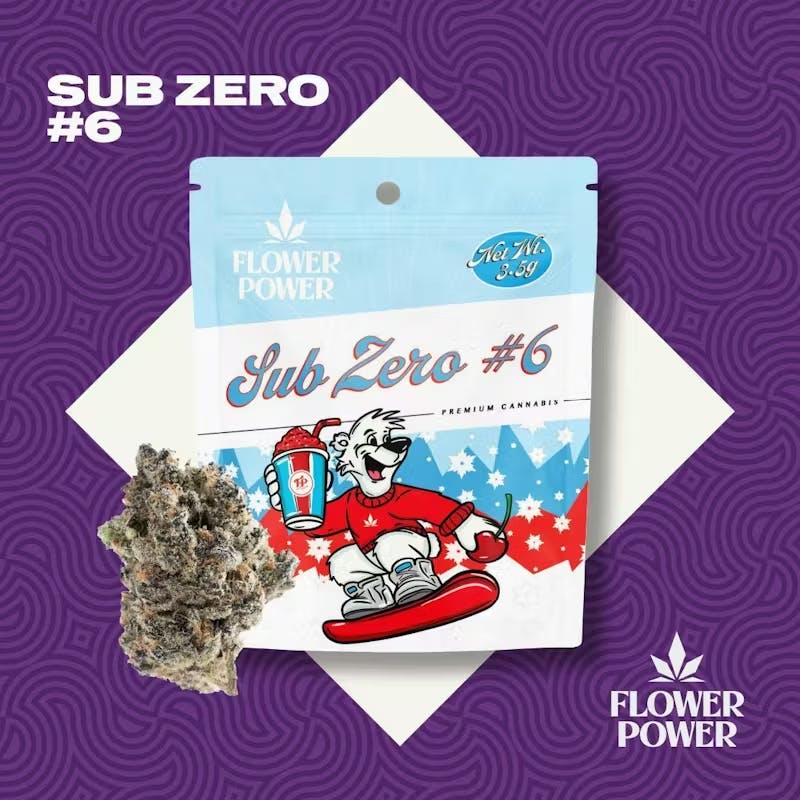 Flower Power - 3.5g Prepack - Sub Zero #6