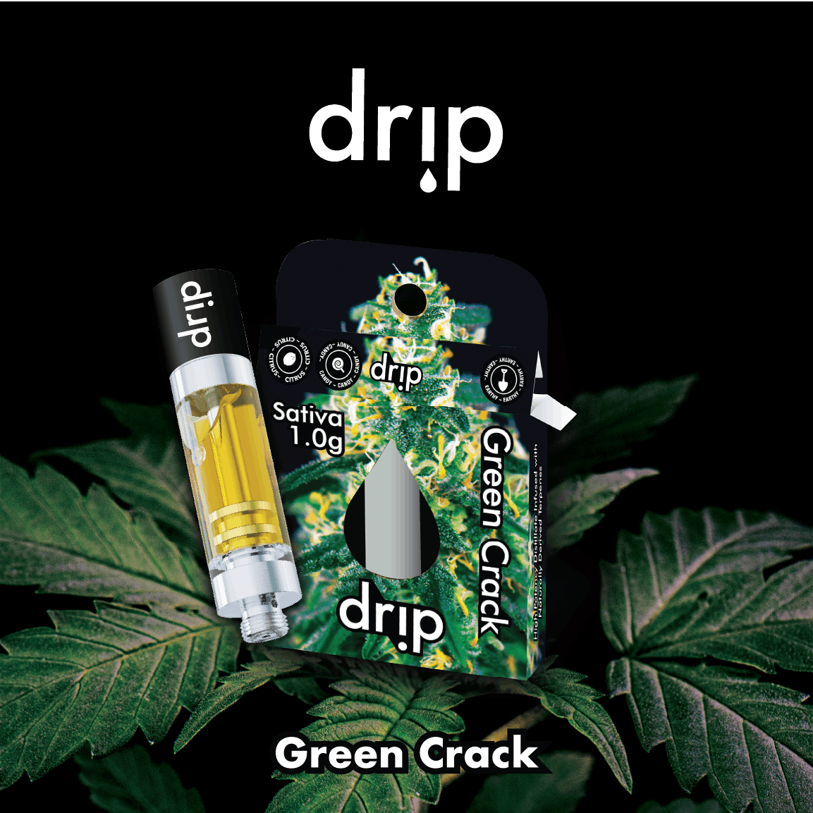 DRIP | GREEN CRACK | CART SATIVA