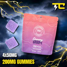 Thunder Canna - 200mg Gummies - Groovy Grape