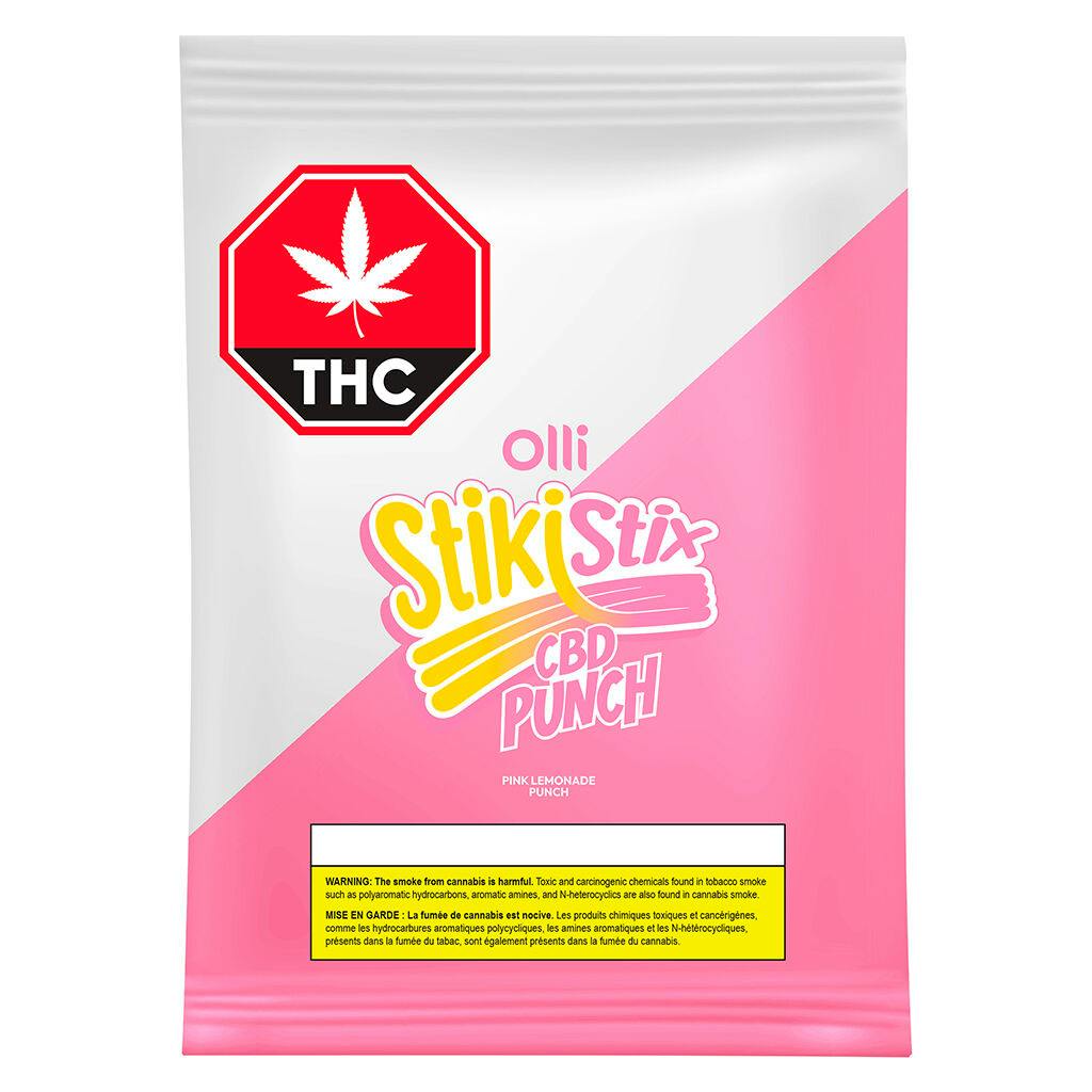 StikiStix - 100 CBD Pink Lemonade Punch Gummy - 1 Pack