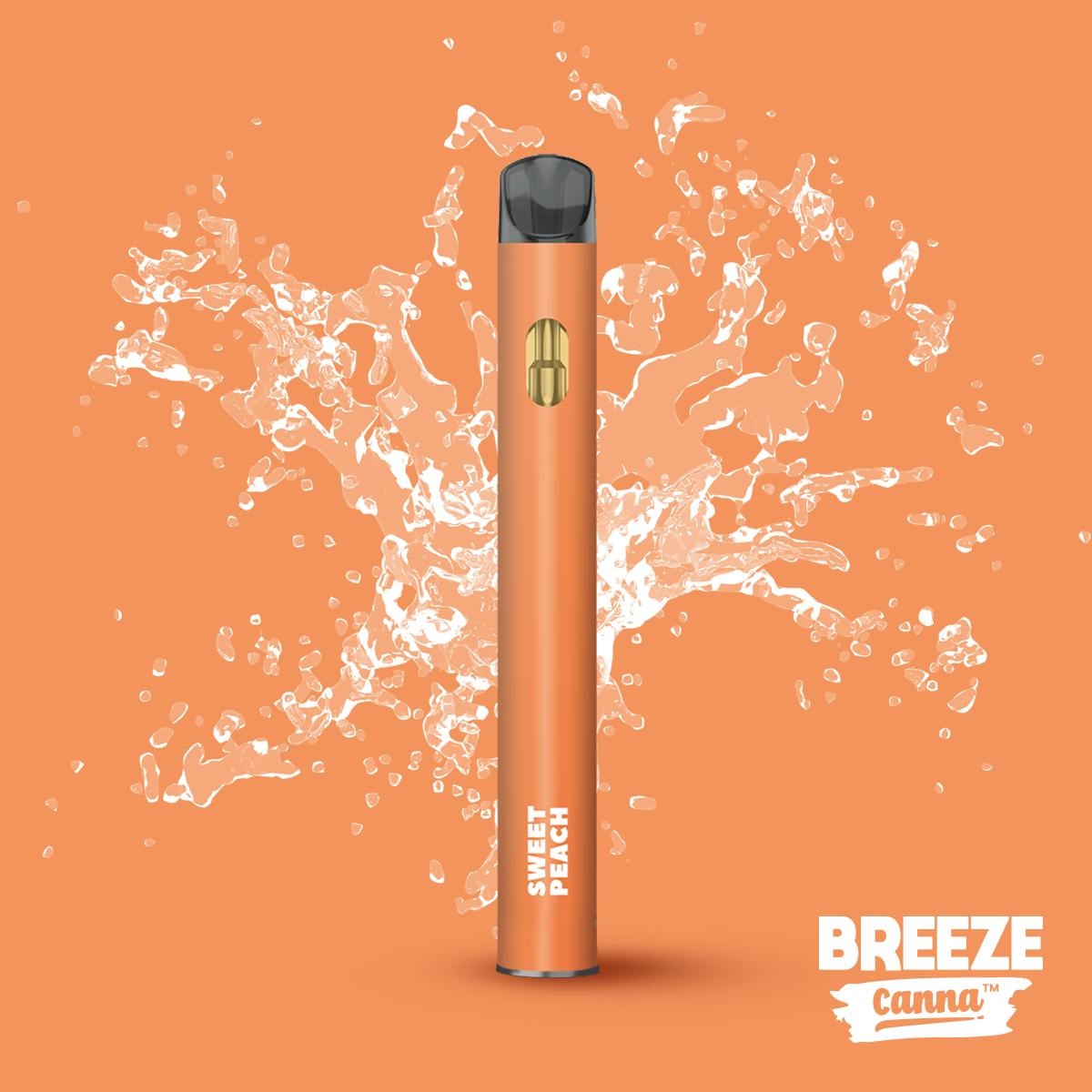 Breeze Canna Breeze Canna | 1g Disposable | Sweet Peach - Puff Cannabis ...