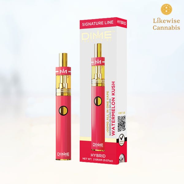 WATERMELON KUSH 2G OIL DISPOSABLE - DIME | Likewise Cannabis Broadway