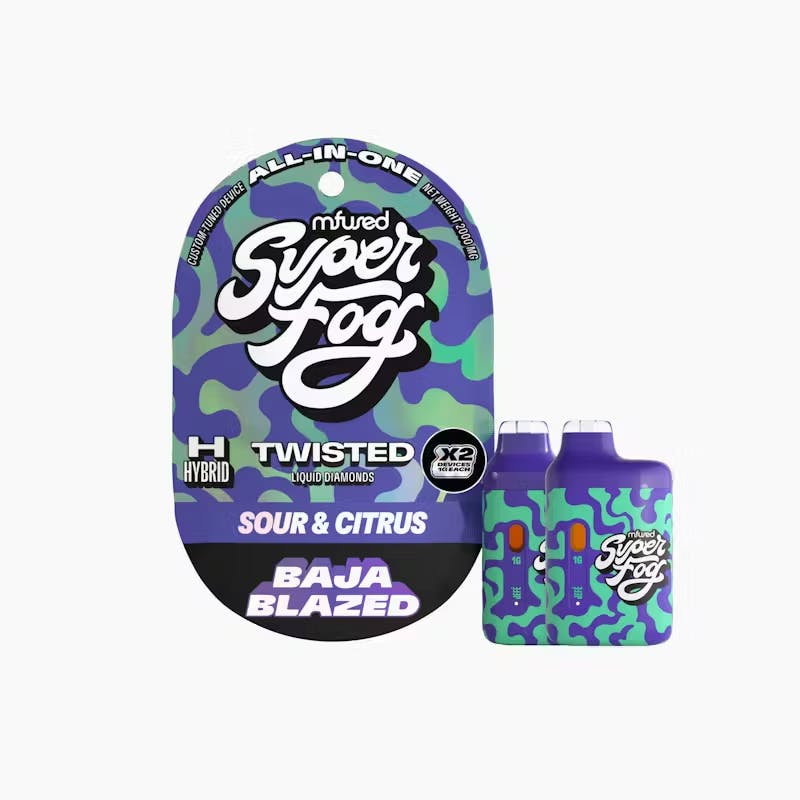 Super Fog | Baja Blazed | Liquid Diamond AIO | 2pk | 2g