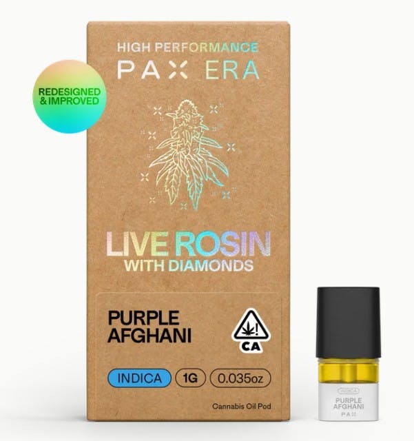 PAX Live Rosin Pod 1g - Purple Afghani