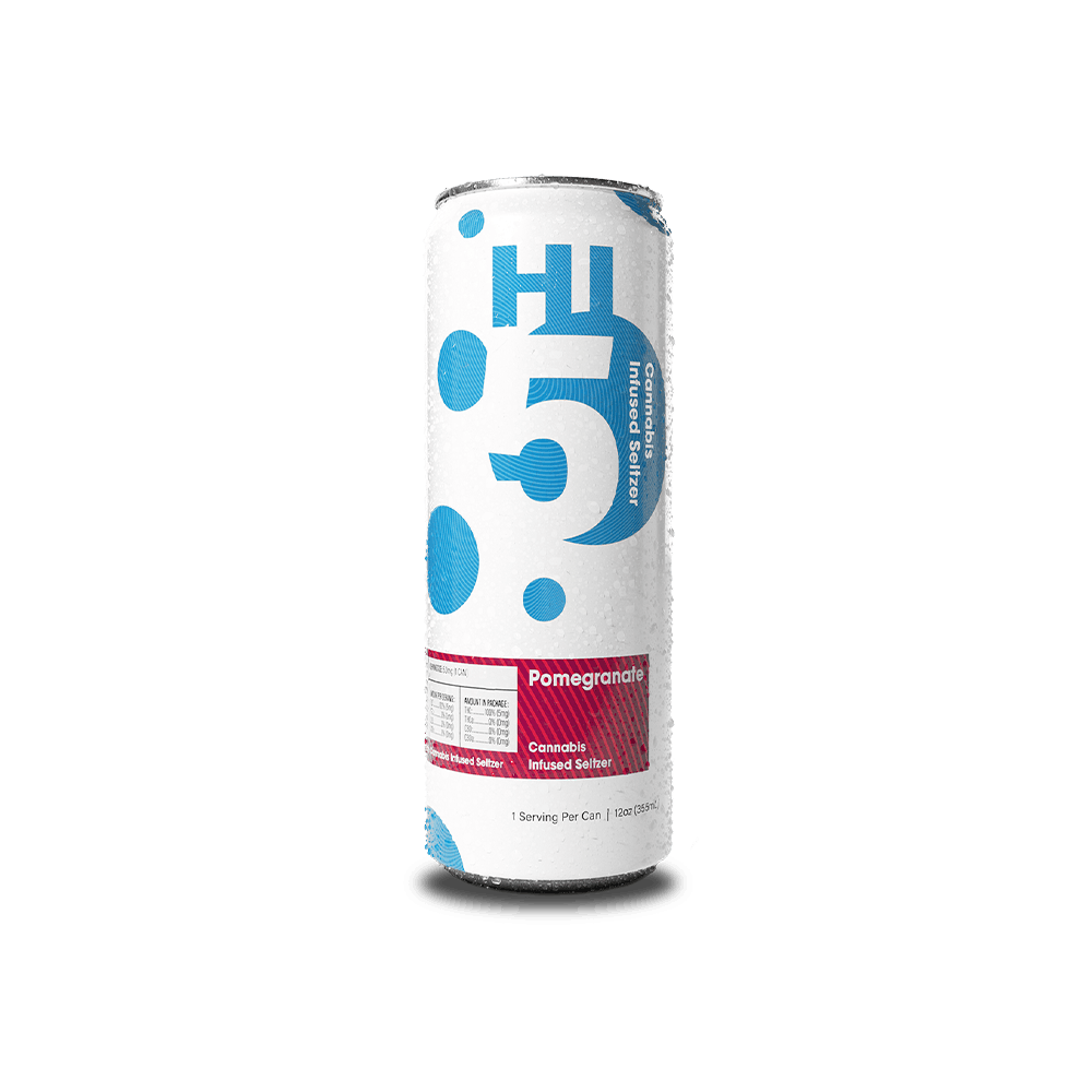 Hi5 Seltzer - 5 mg THC - Pomegranate