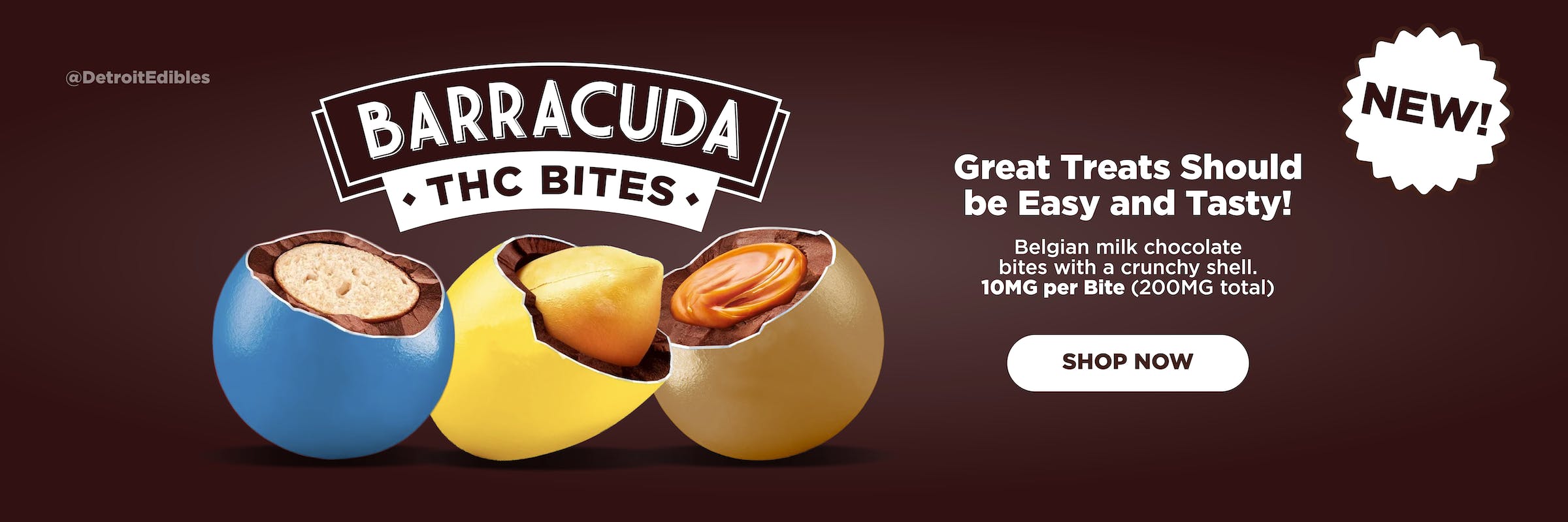 Get New Barracuda THC Bites From Detroit Edibles!