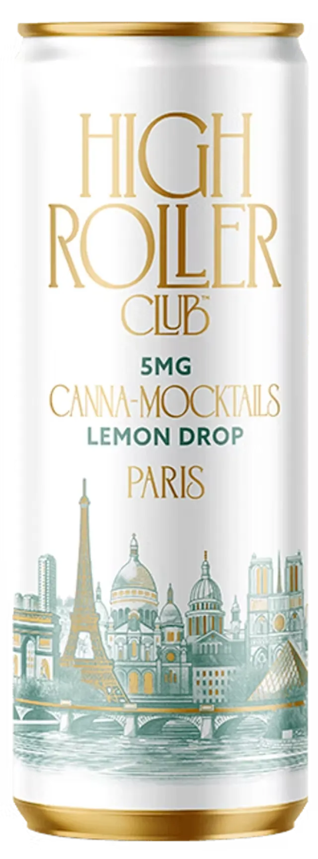 The High Roller Club High Roller Club Beverage Lemon Drop 5mg (hybrid, drinks, 1g)