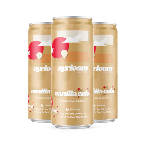 AYRLOOM | VANILLA COLA | 2:1 | 4 PACK | 40MG (FAST ACTING BEVERAGE)-1