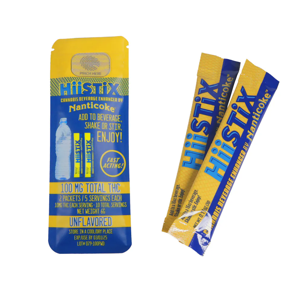 Product Hiistix - 2 x 50mg Unflavored Beverage Enhancer