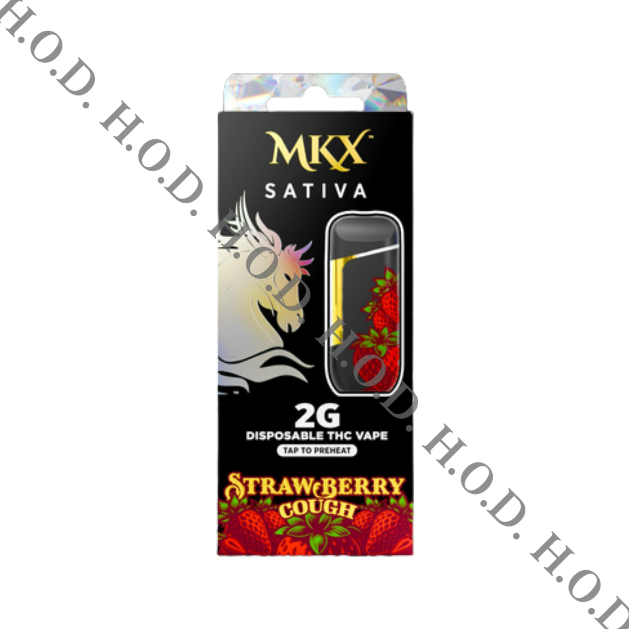 MKX Strawberry Cough Disposable 2g | House of Dank Recreational Cannabis