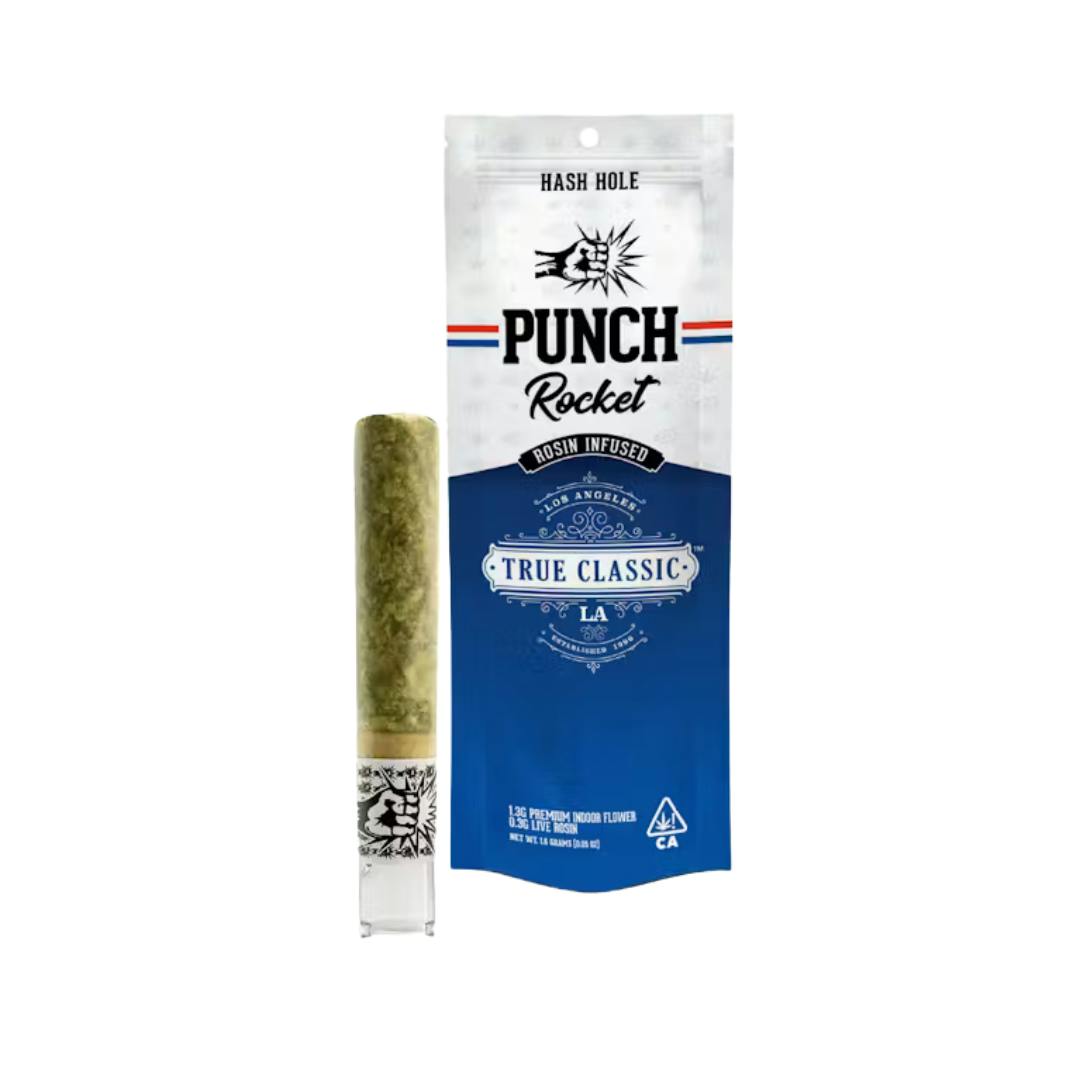 TRUE CLASSIC OG X KEY LIME PUNCH ROSIN INFUSED PREROLL 1.6G-0