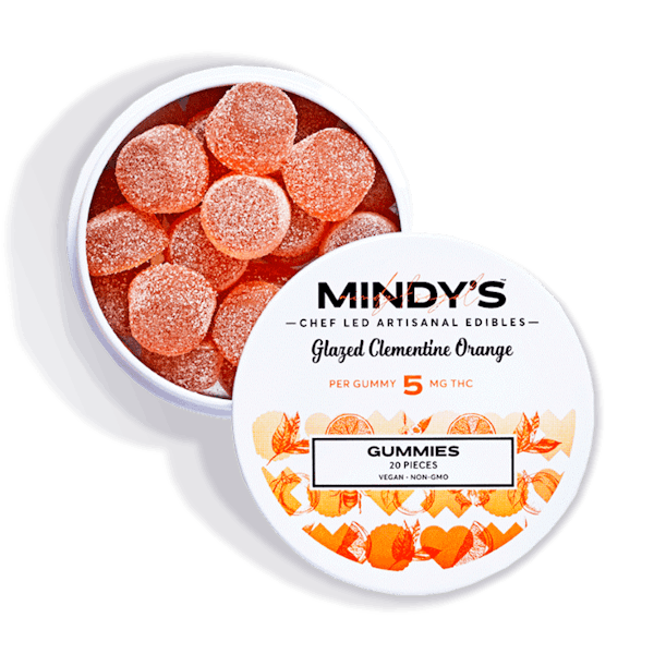 Clementine Orange (H) Gummies - 100mg (20 pack) - Mindy's