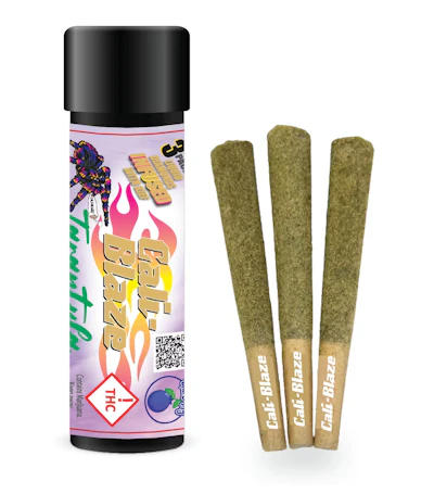 Cali-Blaze - 3-Pack 1g Tarantulas - Blueberry