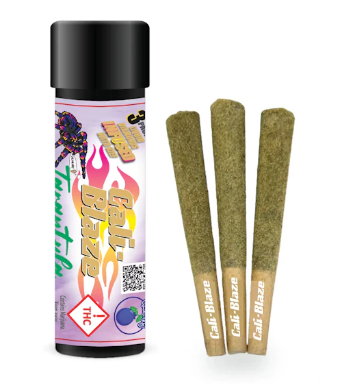 Cali-Blaze - 3-Pack 1g Tarantulas - Blueberry