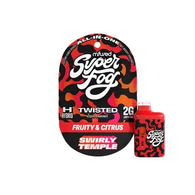 Super Fog | Swirly Temple | Liquid Diamond AIO | 2pk | 2g