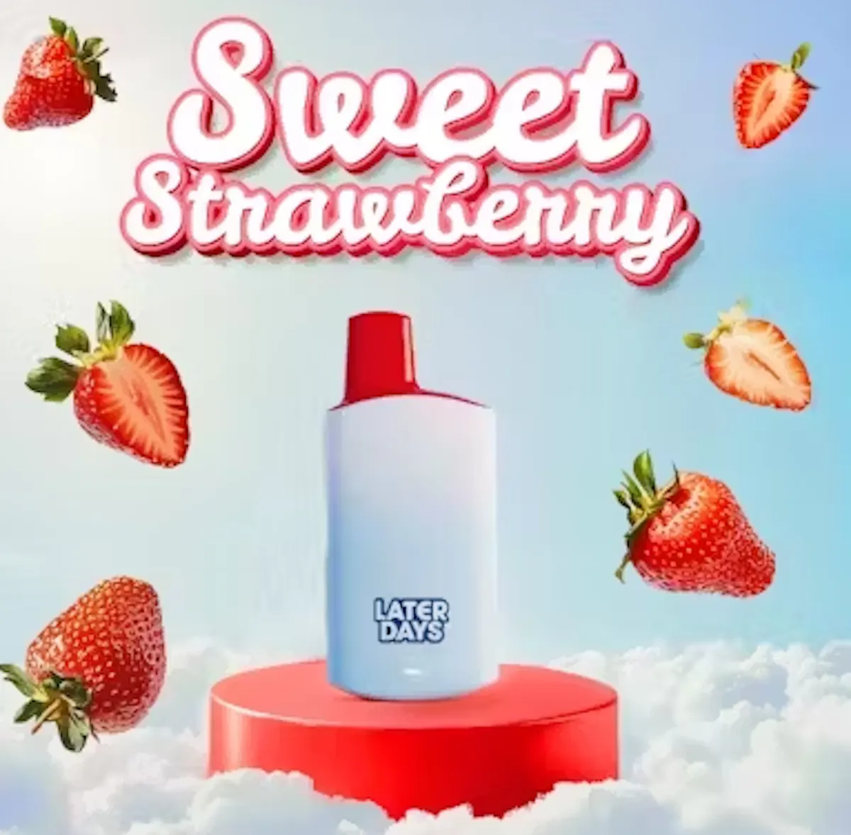 Later Days Sweet Strawberry Disposable - Stories Cannabis - Later Days  Sweet Strawberry Disposable Near Me