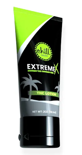 Chill Medicated Extreme X 1:1 THC/CBD 2000mg/2000mg Lotion Rec-active