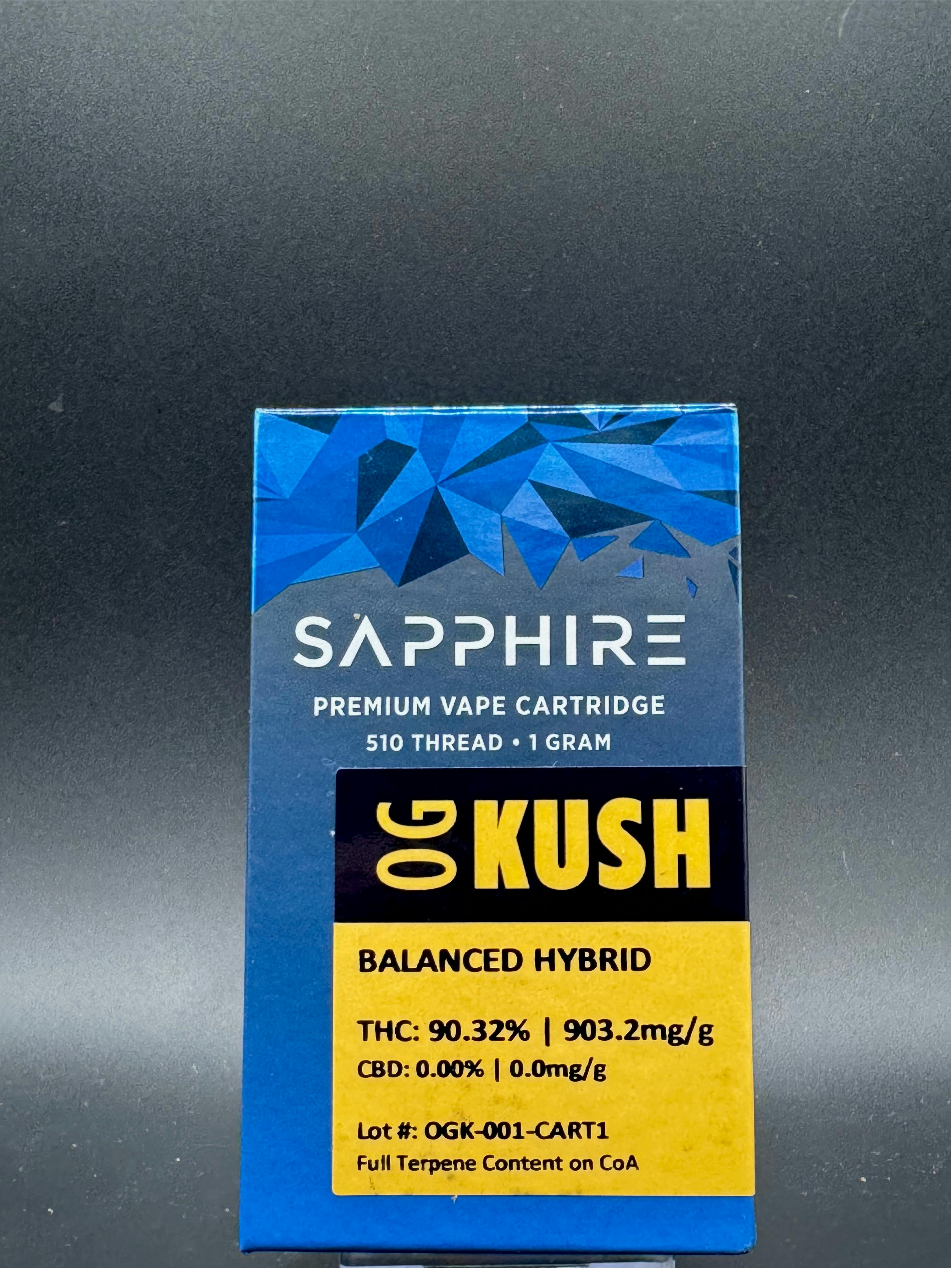 Photo of Sapphire | OG Kush | 510 Cart
