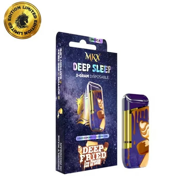 MKX - 2g Live Resin Disposable - Deep Fried Ice Cream (Deep Sleep)