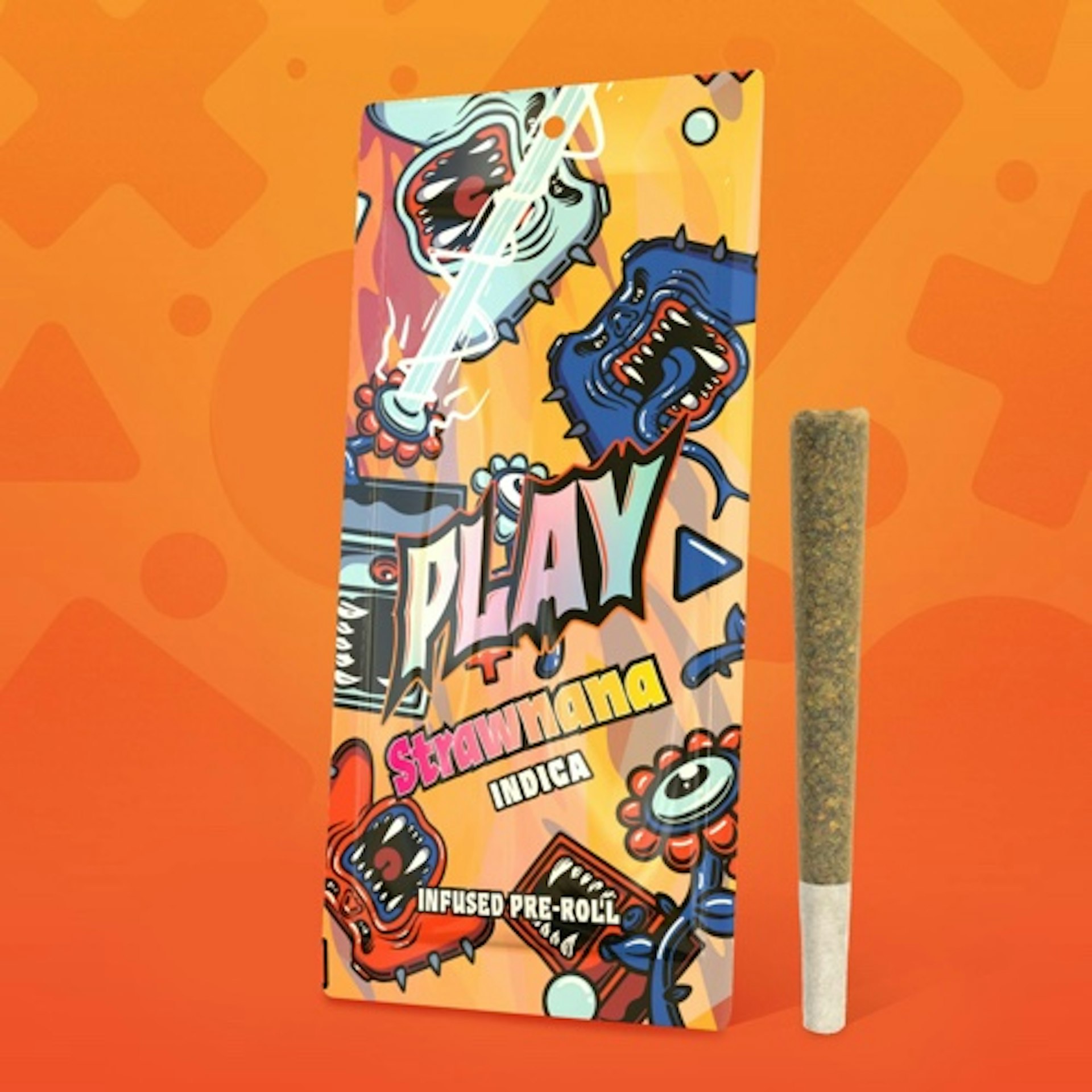 Play - Strawnana Infused Pre-Roll