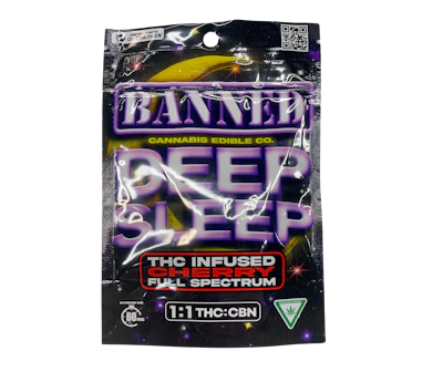 Banned - 200MG (1:1) Deep Sleep Gummies - Cherry
