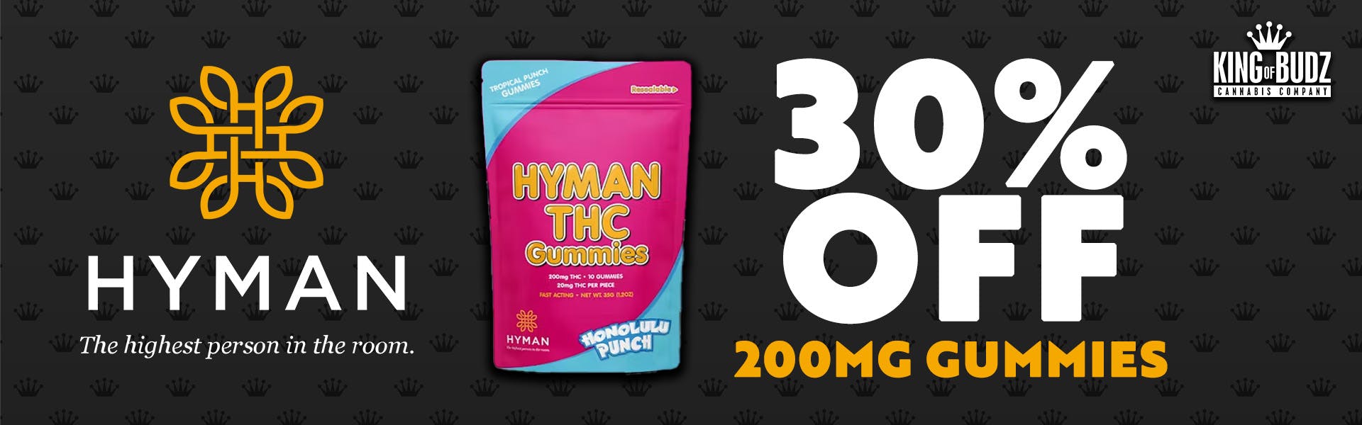 Hyman - 200mg Gummies - 30 Percent Off
