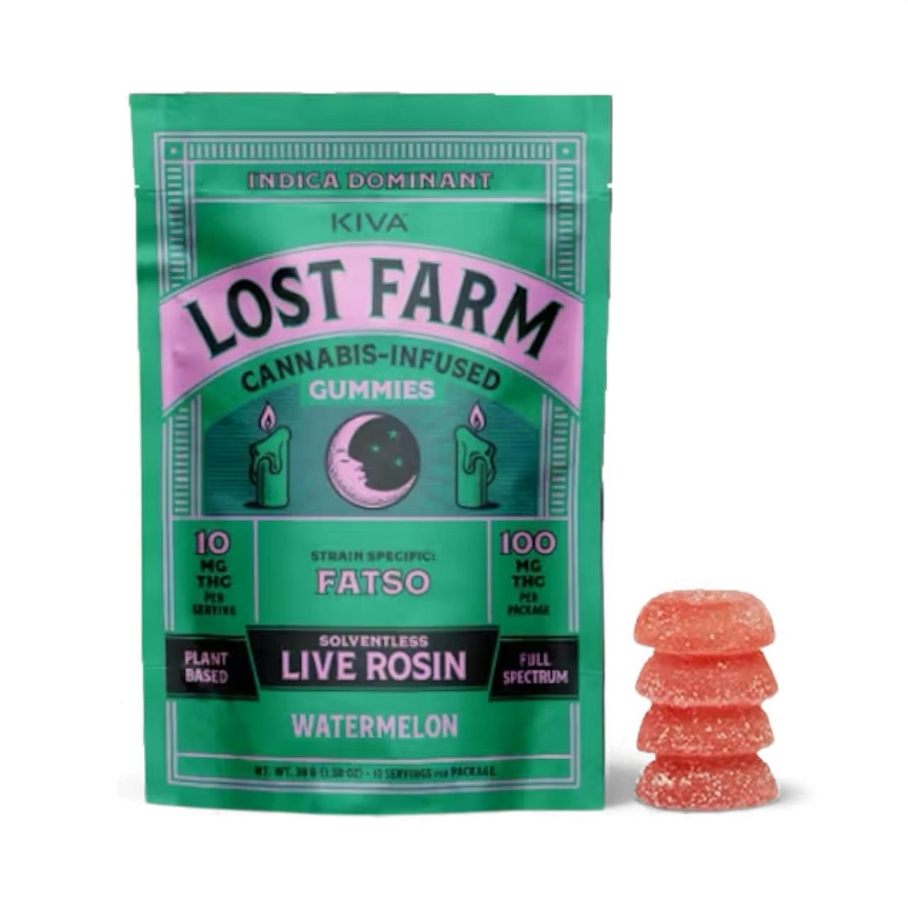 Watermelon x Fatso Rosin Gummies - 10pk