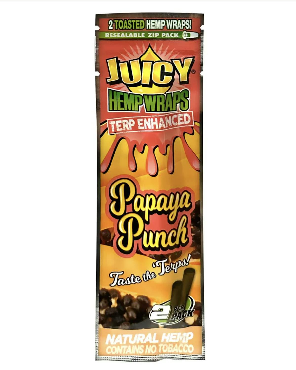 Photo of Juicy Hemp Wraps Papaya Punch
