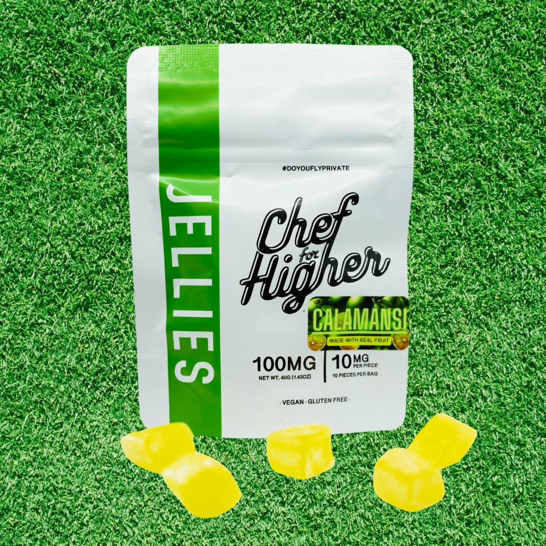 Chef For Higher - JELLIES 100 MG - CALAMANSI (LIME)-1