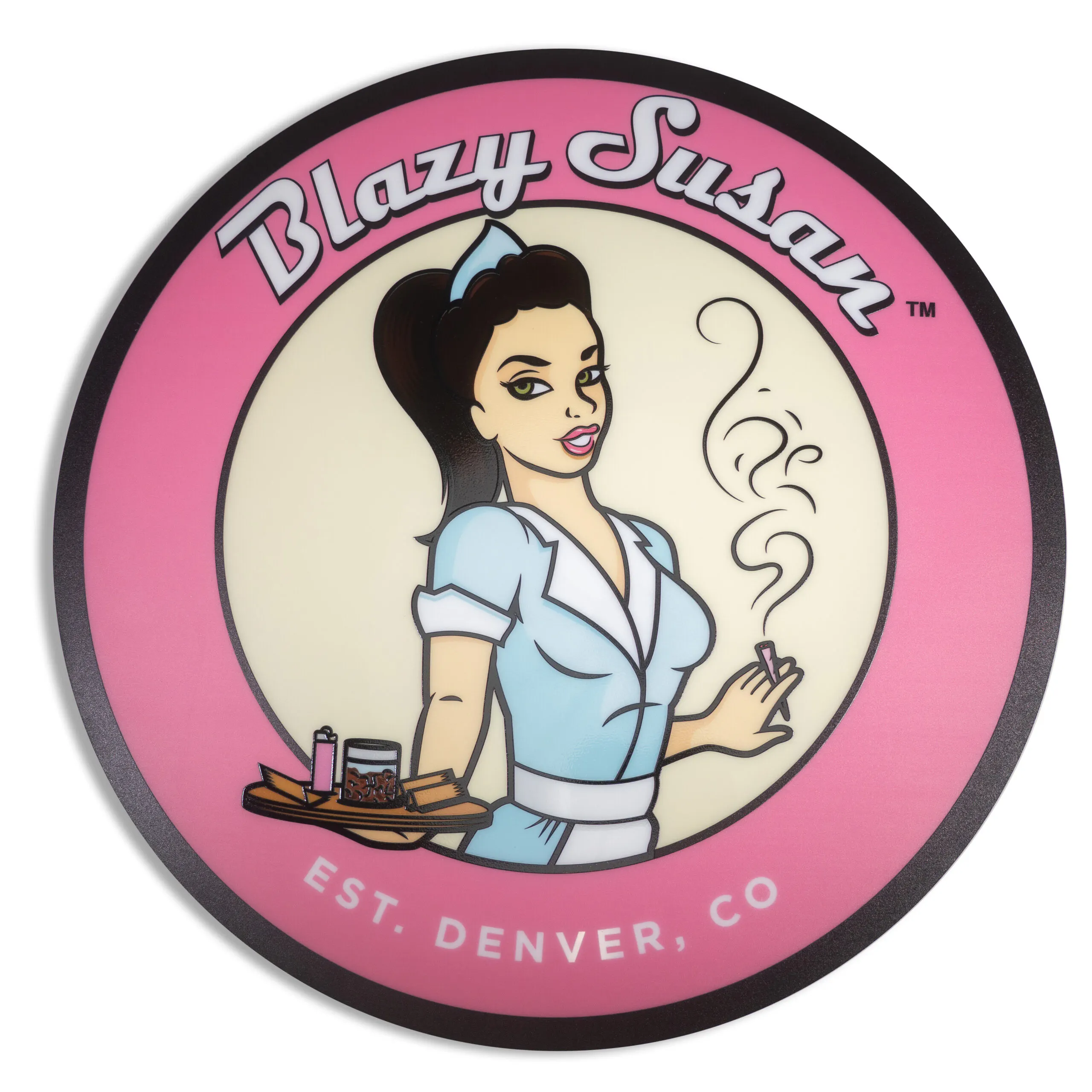 Blazy Susan - Deluxe Rolling kit Pink | Nectar - Sandy and 68th