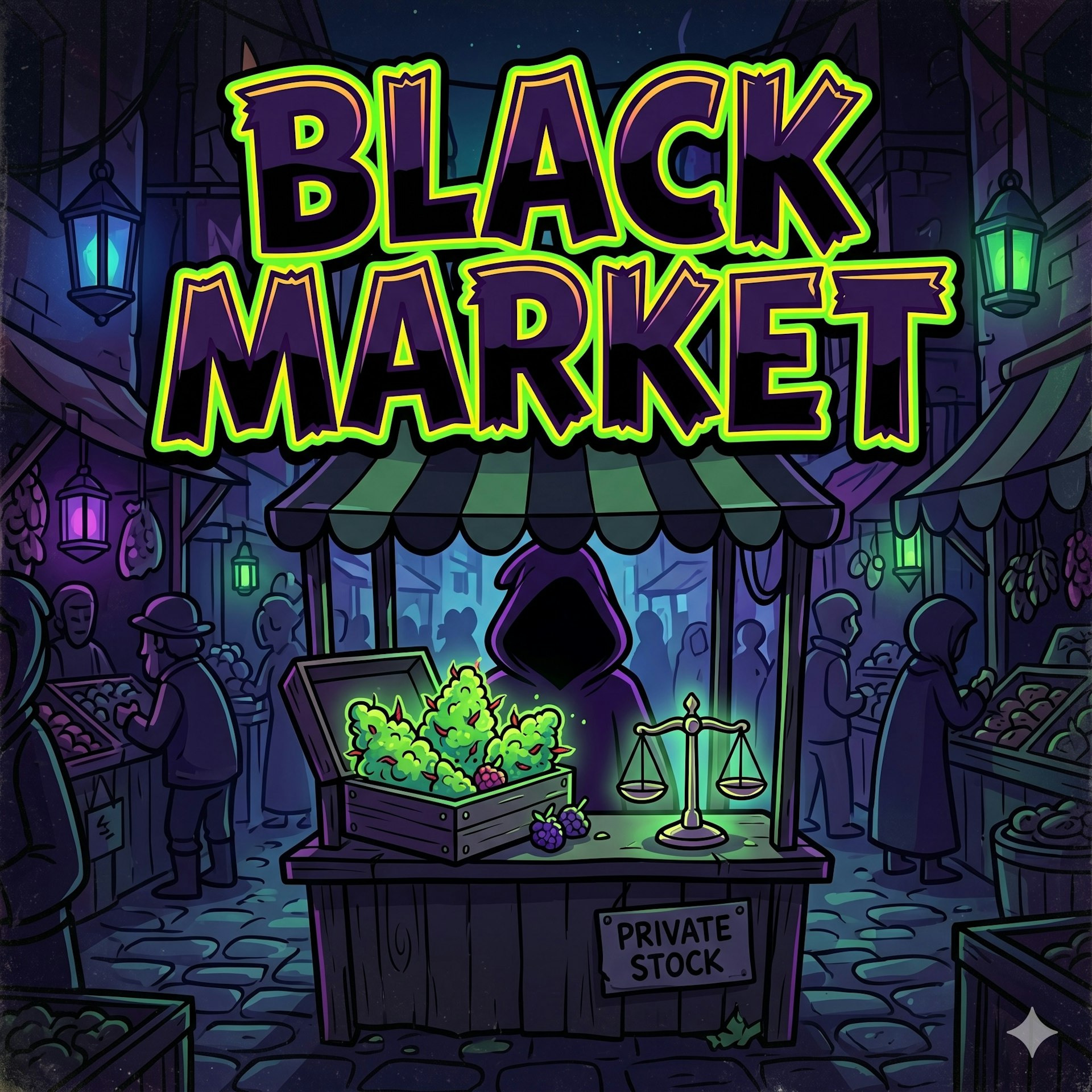 Sweet Cut - Black Market - Buds