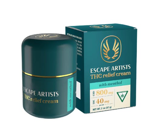 Escape Artist | 2oz Lotion - Menthol - 800mg:40mg CBD:THC