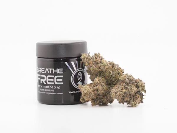 Lemon Cherry Pie (H) | 3.5g | Flower | Breathe Free | 27% | Terps 2.8%