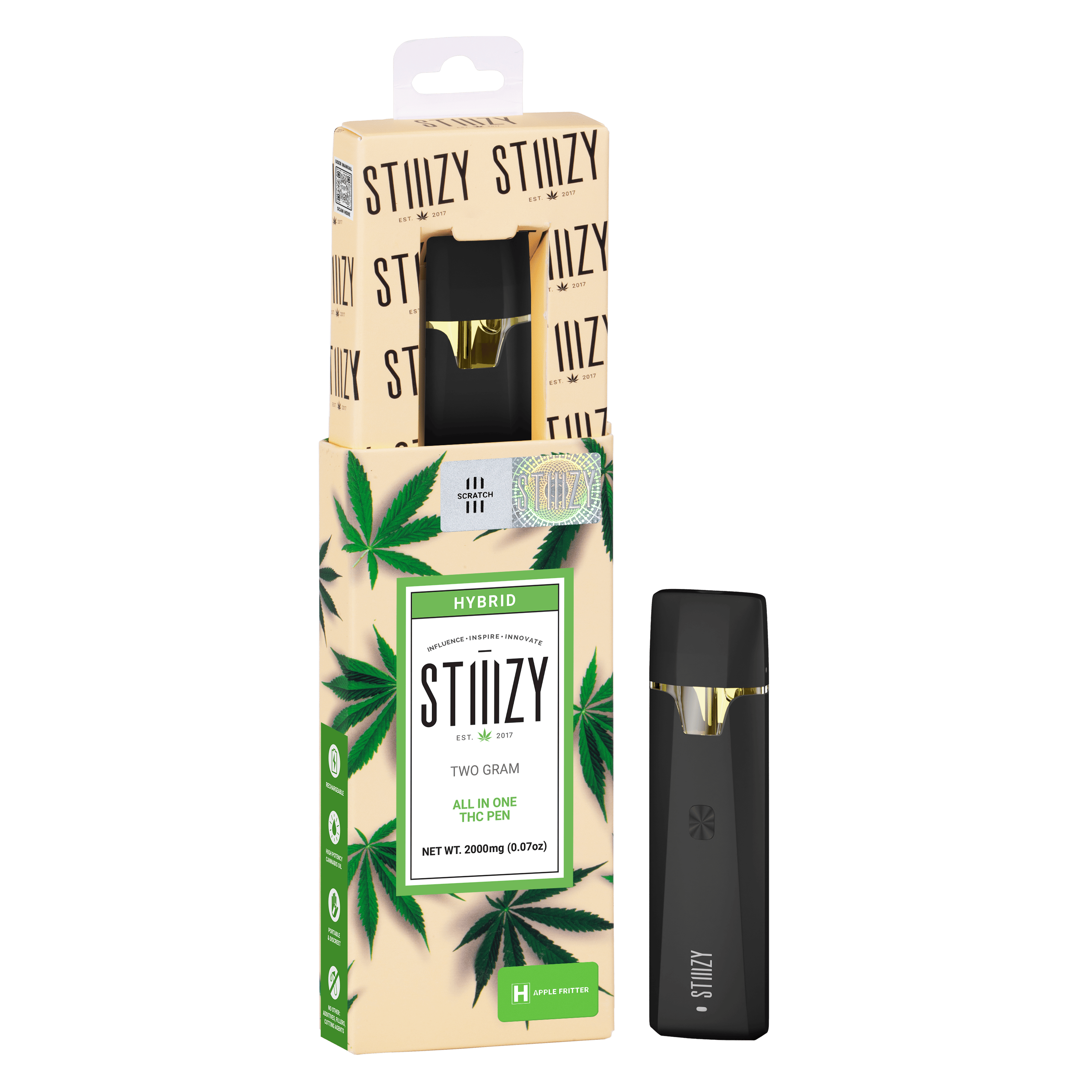 Stiiizy AIO 2g Disposable - Apple Fritter
