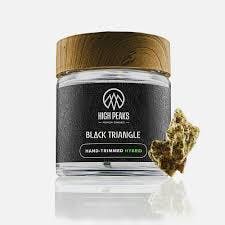High Peaks | Black Triangle | 3.5G Flower Jar