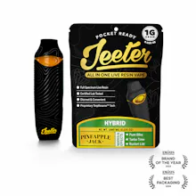 Jeeter - 1g Live Resin Disposable - Pineapple Jack - DISPOSABLES by Jeeter at King of Budz