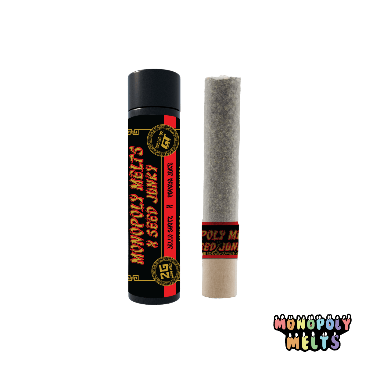 Monopoly Melts x GT x Seed Junky - Donut - (2g) - **GELLO SHOTZ x PAPAYA JUICE**